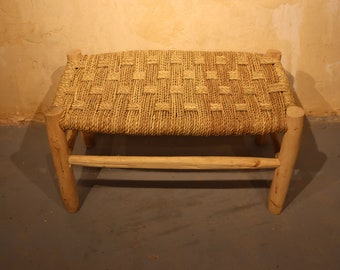 low wood stool, chevy bench, child bench, 14x24 inch bench, handmade wood bench, entryway bench, solid wood step stool