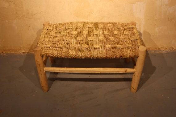 low wood stool, chevy bench, child bench, 14x24 inch bench, handmade wood bench, entryway bench, solid wood step stool