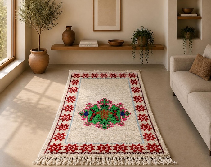 Azilal rug 3,3 x 6,5 ft