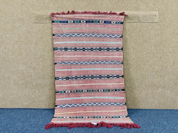 Moroccan Rug3x4,8 ftBoho Small Area Rug