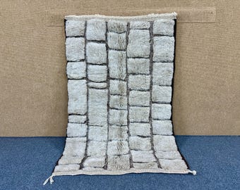 Berber Tufted Mrirt Rug - Luxury Custom Moroccan Rug - Soft High Pile Carpet -  Unique Handcrafted Rug