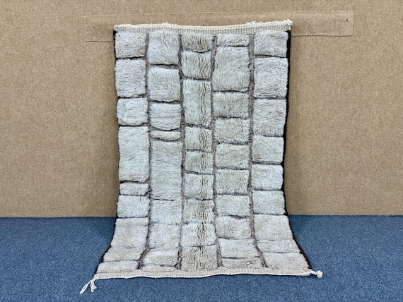 Berber Tufted Mrirt Rug - Luxury Custom Moroccan Rug - Soft High Pile Carpet -  Unique Handcrafted Rug