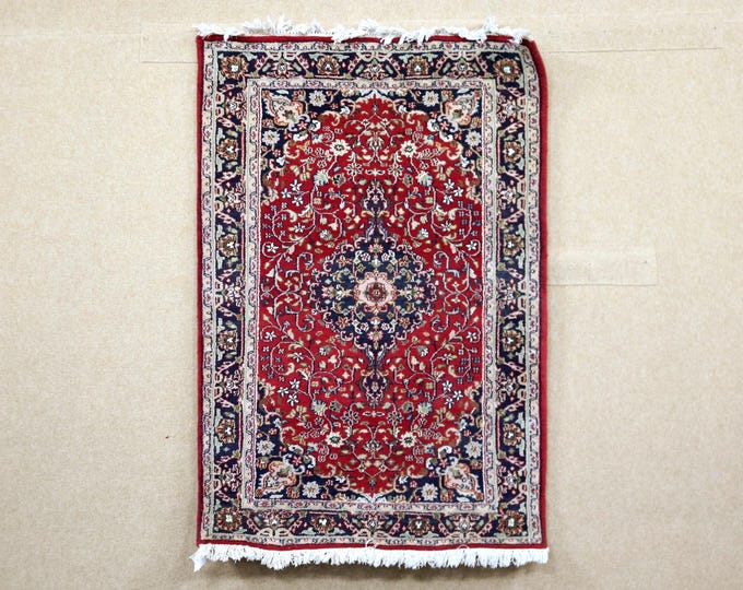 Premium Moroccan Rug 4x6 - Handwoven Carpet - Berber Rug For Living Room - Natural Wool Area Rug - Soft Rug