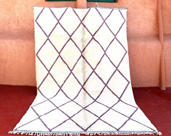 Custom Beni Mrirt Rug -Moroccan Rug-Hand-Knotted Moroccan Wool Carpet- Handmade Carpet-Made To Order Berber Rug