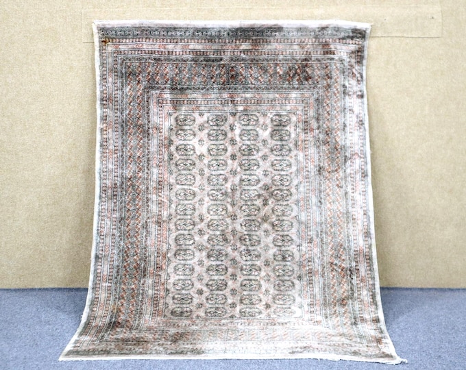 Premium Moroccan Rug 3x5 - Handwoven Berber Rug - Natural Wool Area Rug - High Quality Moroccan Rug For Living Room