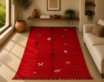 Berber MRIRT rug 5,5 x 8,5 ft