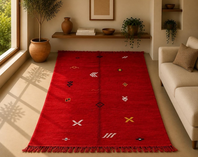 Berber MRIRT rug 5,5 x 8,5 ft