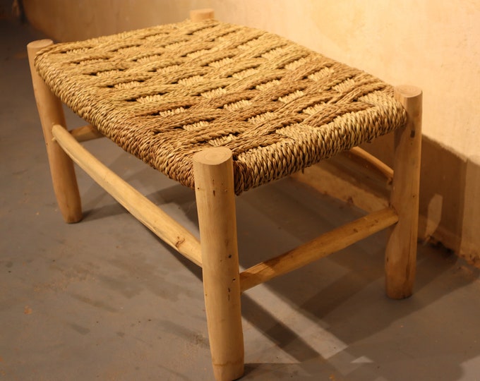 low wood stool, chevy bench, child bench, 14x24 inch bench, handmade wood bench, entryway bench, solid wood step stool