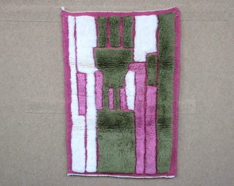 Beni Mrirt Moroccan Rug -  Handmade Plush Berber Area Rug - Boho Moroccan Rug - Soft Handwoven Rug for Living Room Bedroom