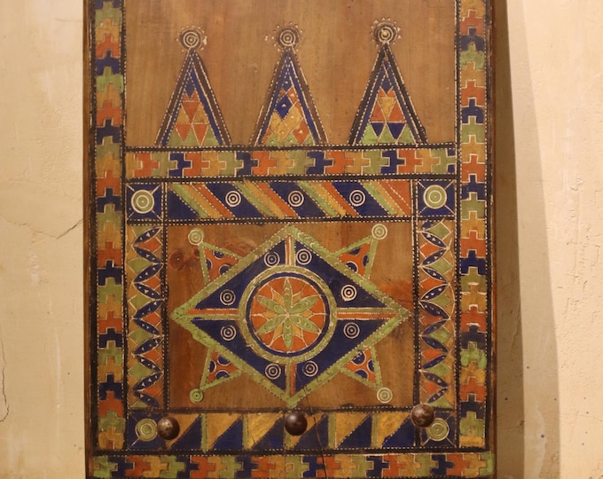 door barricade, nutcracker door, door dasher,17x23 inch door, mooccan art door, berber door, handmade door