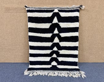 Beni Ourain rug 5 x 3,4 ft