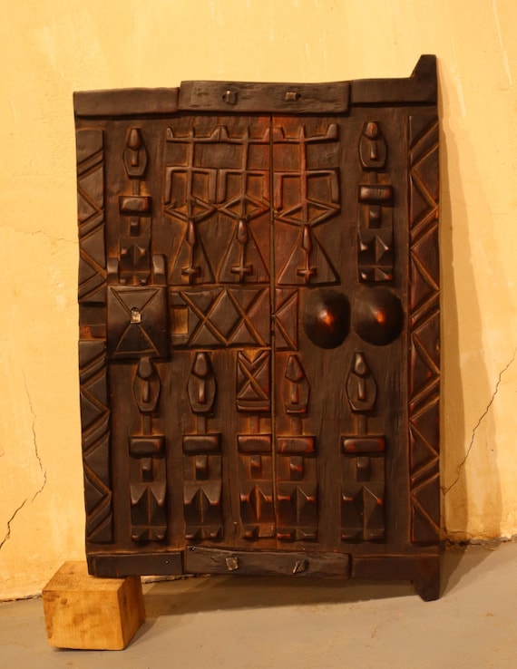 african door pull, moroccan door frame, 12x16 inch door, traditional berber door, handmade door, small door