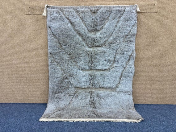 Custom Moroccan Rug - Premium Camel Wool Aria Rug - Luxury Living Room Carpet - Handcrafted Mrirt Rug