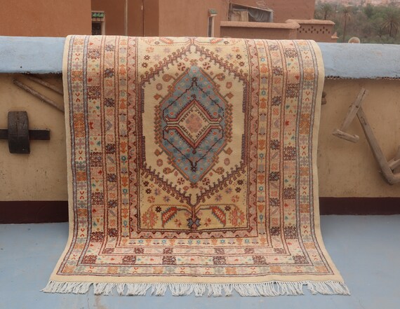 AUTHENTIC ROYAL CARPET 5x8 - moroccan rug haig qual