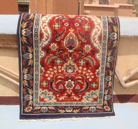 Stunning Berber Rug 4x7 Moroccan rug - shag rug, abstract rug, Amazing Handmade Floor Decor