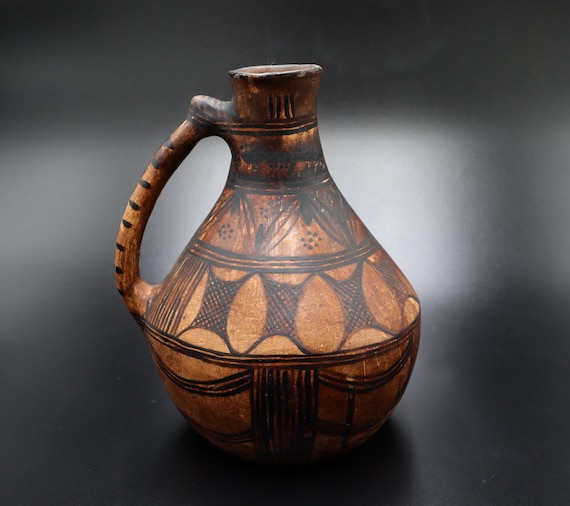 Berber Pottery - 70s ceramics - vintage pottery bowls - Moroccan decor - Moroccan Pottery - Clay Pot - antique ceramic  - ancienne poterie