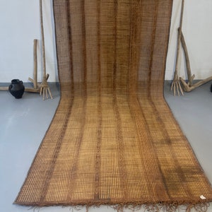 Tuareg rug 6x13 feet - Tuareg Mat - Handwoven rug - Large rug - Tuareg rug runner - North African rug - Floor rug - 5.7 x 13.3 Feet