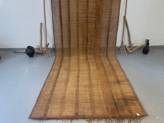 Tuareg rug 6x13 feet - Tuareg Mat - Handwoven rug - Large rug - Tuareg rug runner - North African rug - Floor rug - 5.7 x 13.3 Feet