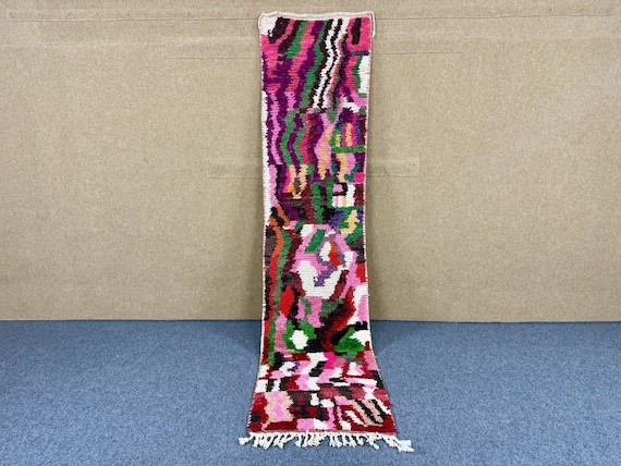 Azilal runner rug 2.7 x 10.1 ft