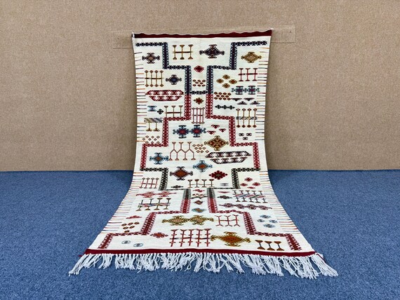 Moroccan Akhnif rug 7.5 x 4 feet