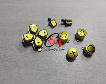 Individuell gestaltbarer PS5-Knopf, Gold oder glänzend Schwarz, PlayStation 5