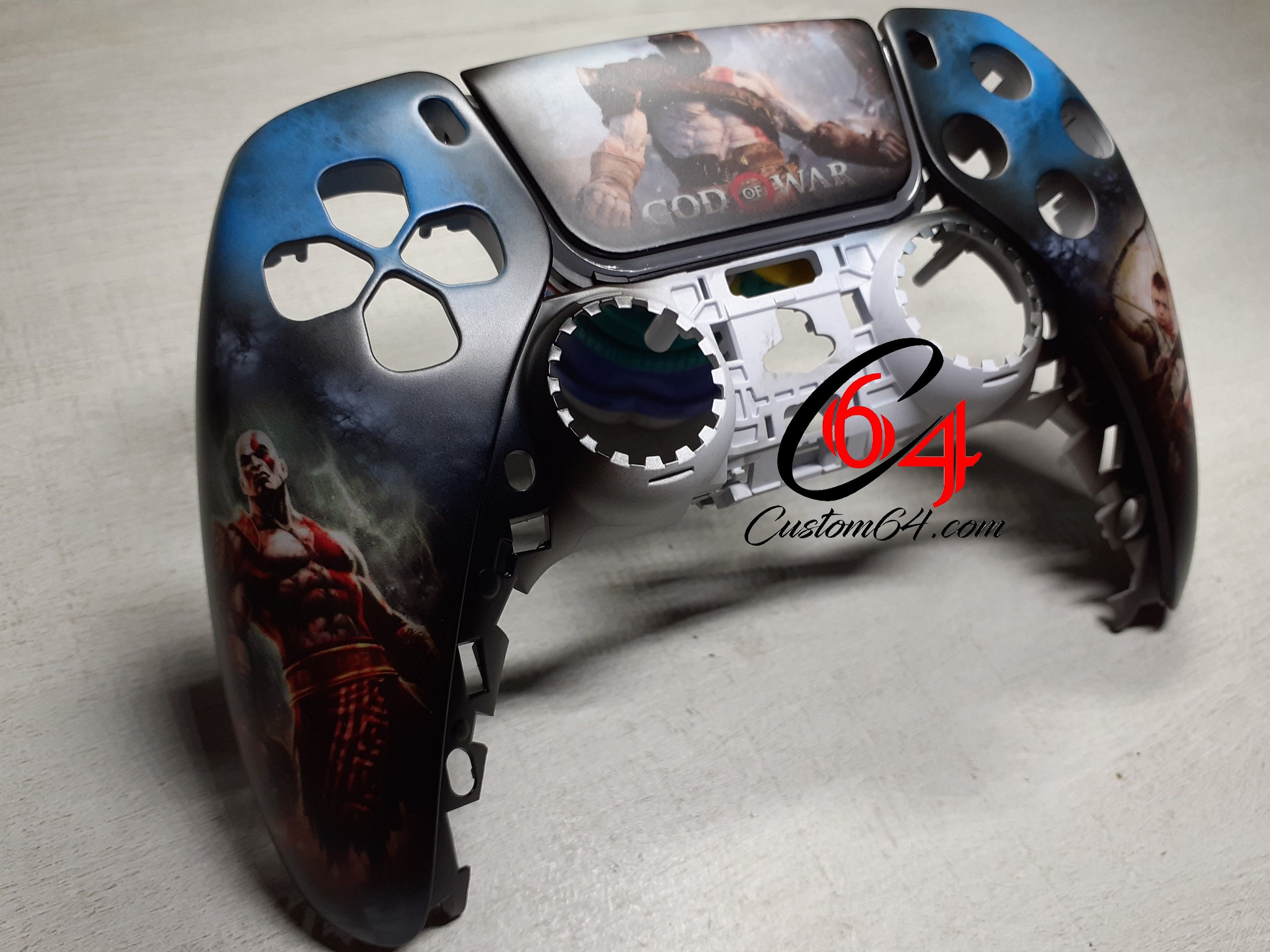 My take on a God of War 2018 PS5 Controller! : r/customcontrollers