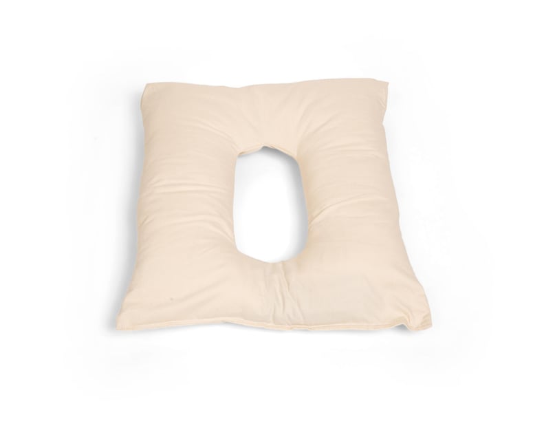 a pillow that is shaped like the letter o