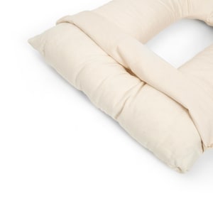 a pillow that is shaped like a rectangle