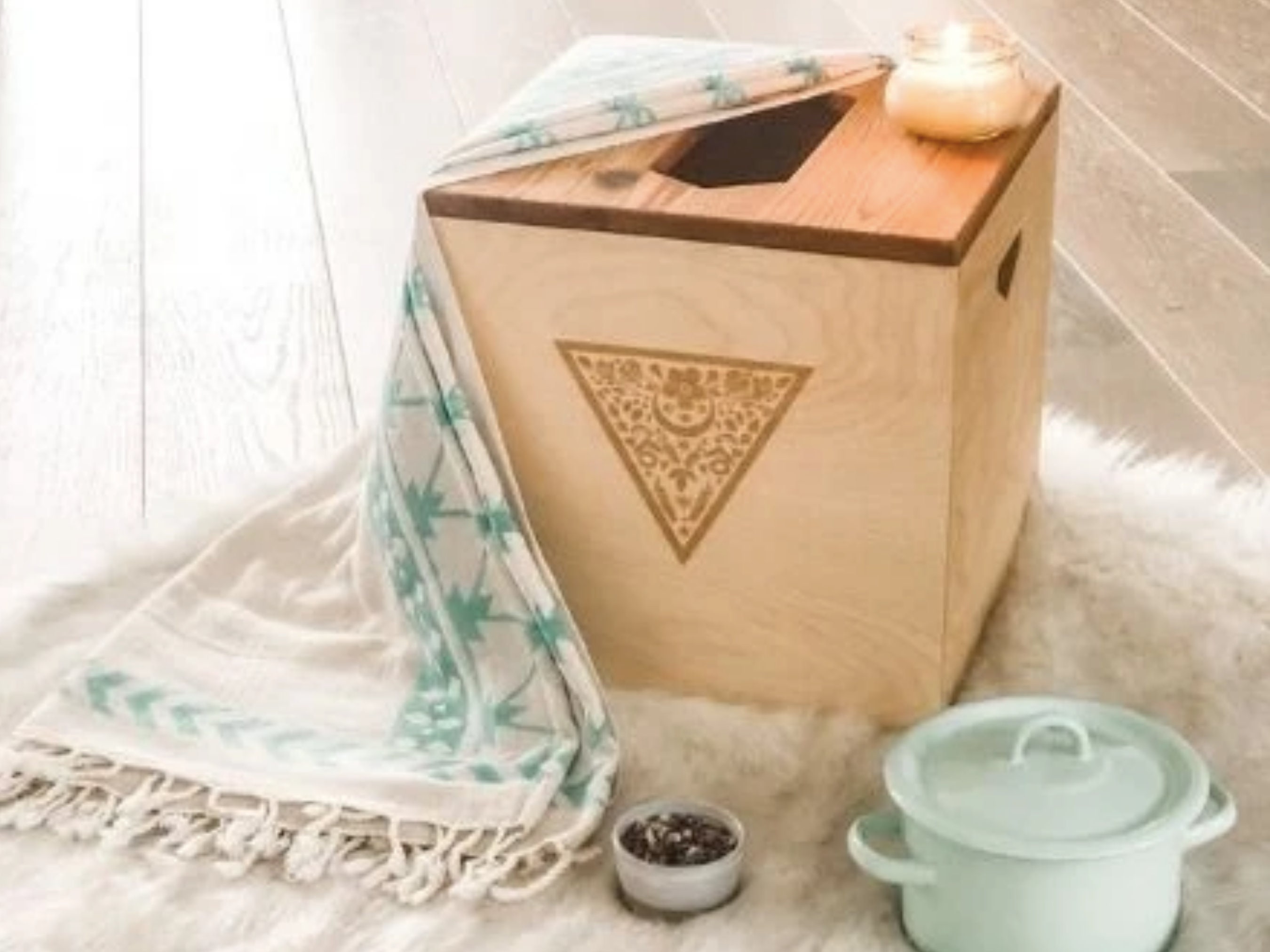 Yoni Steam Wooden Seat Yoni Steam Setup Yoni Steam Seat Etsy