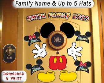 Printable Disney Cruise Door Magnet Designs Print Now by Alluna