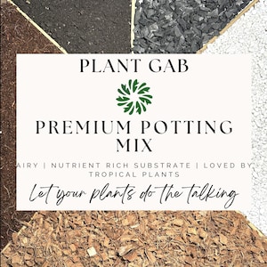 Premium Potting Mix for Tropical Plants - Ideal for Houseplants like Philodendron, Monstera, Anthurium, Rhaphidophora, Pothos, and more