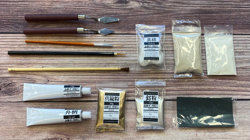 Kit Kintsugi traditionnel hypoallergénique pour débutants image 1