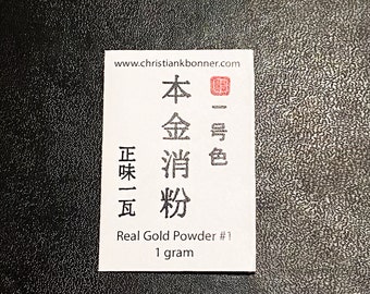 1 gram of Real Gold Dust For Kintsugi 23.44k