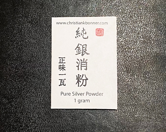 1 gram of Real Silver Dust For Kintsugi