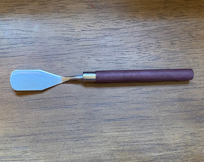 Rectangle #4 Palette Knife for mixing paints or Urushi for Kintsugi