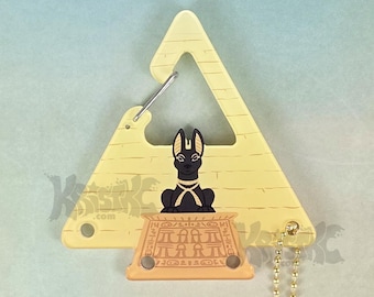 Anubis Pyramid - Clip Acrylic Carabiner 3.5in