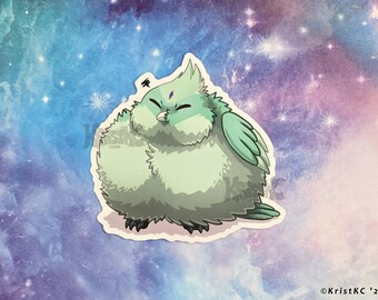 Xiao Borb Vinyl Sticker 3in - Genshin Impact Angry Bird