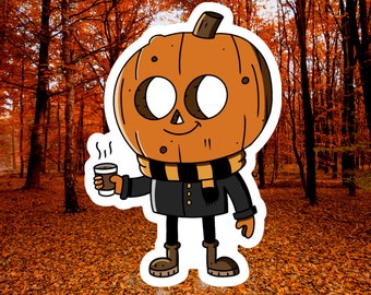 Pumpkin Spice Latte Sticker | Pumpkin Spice Sticker | Fall Sticker | PSL Sticker