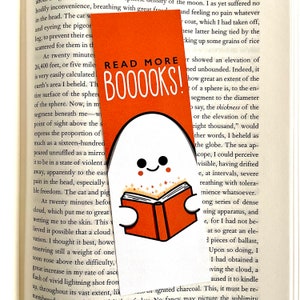 Spooky Bookmark | Spooky Cute Bookmark | Cute Ghost Bookmark | Ghost Bookmarks