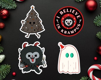 Creepmas Sticker Pack | Original Art by Spooky Shake Studios