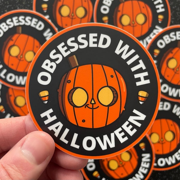 Halloween Sticker | Cute Halloween Sticker | Spooky Cute Sticker | Halloween Obsessed Sticker | Code Orange | Halloween Every Day