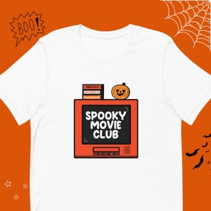 Spooky Movie Club Shirt | Horror Movie T-Shirt | Horror VHS Tape Shirt | Retro Horror Shirt
