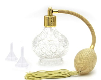 perfume with vintage pump