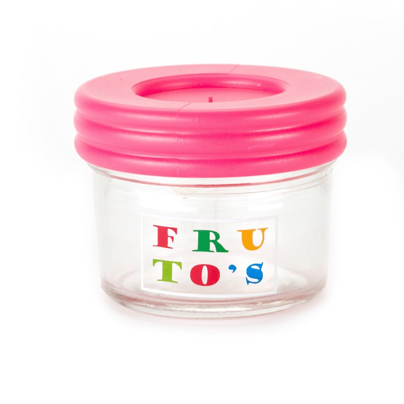 Glass Baby Food Storage Containers 4oz Set Contains 10 Etsy