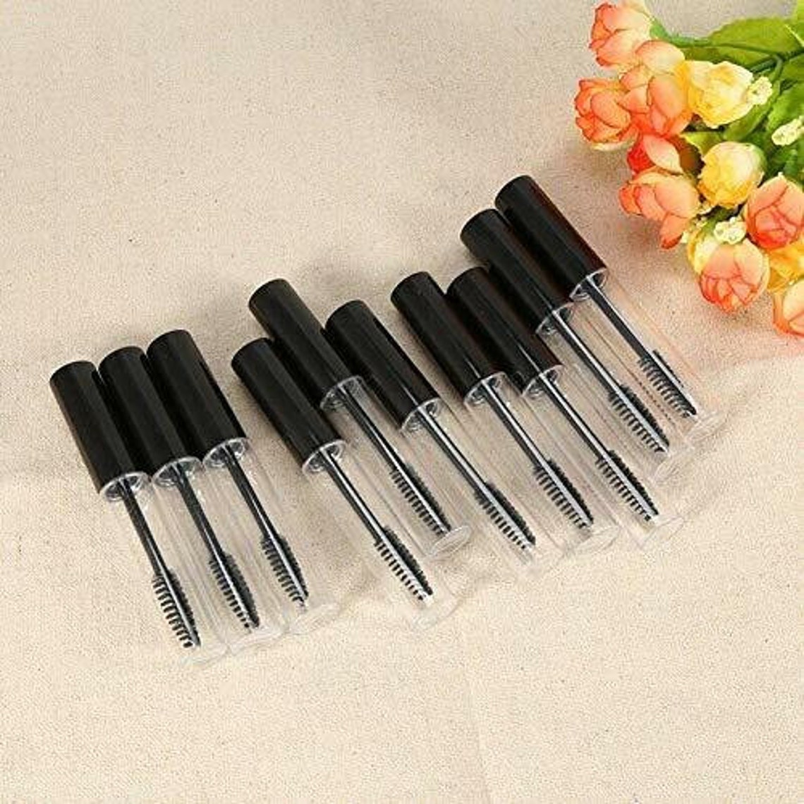 10Pcs 10ml Empty Mascara Tube and Wand DIY Mascara Container Etsy