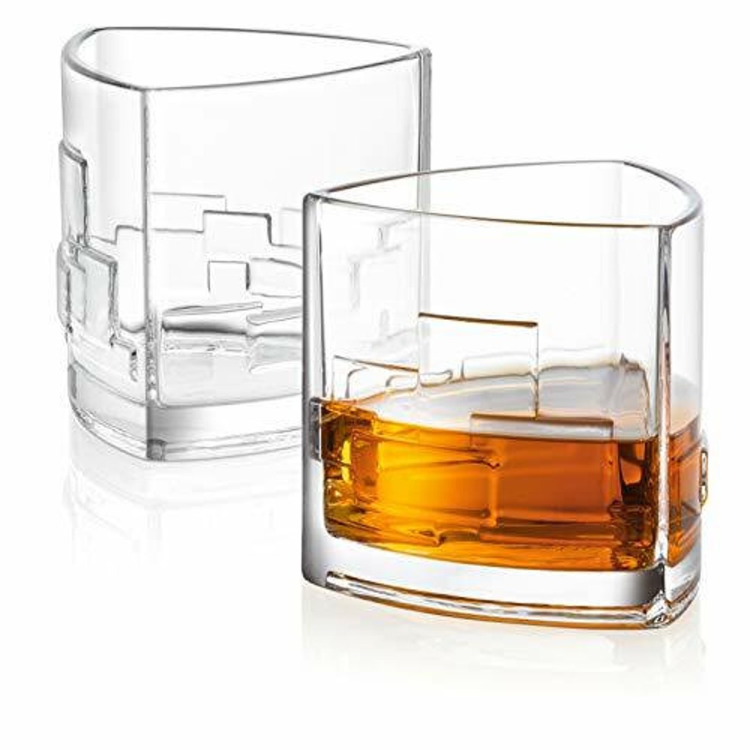 Revere Scotch Glasses, Old Fashioned Whiskey Glasses 11ounce, Ultra