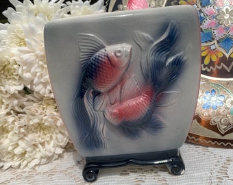 Koi Fish Planter Etsy
