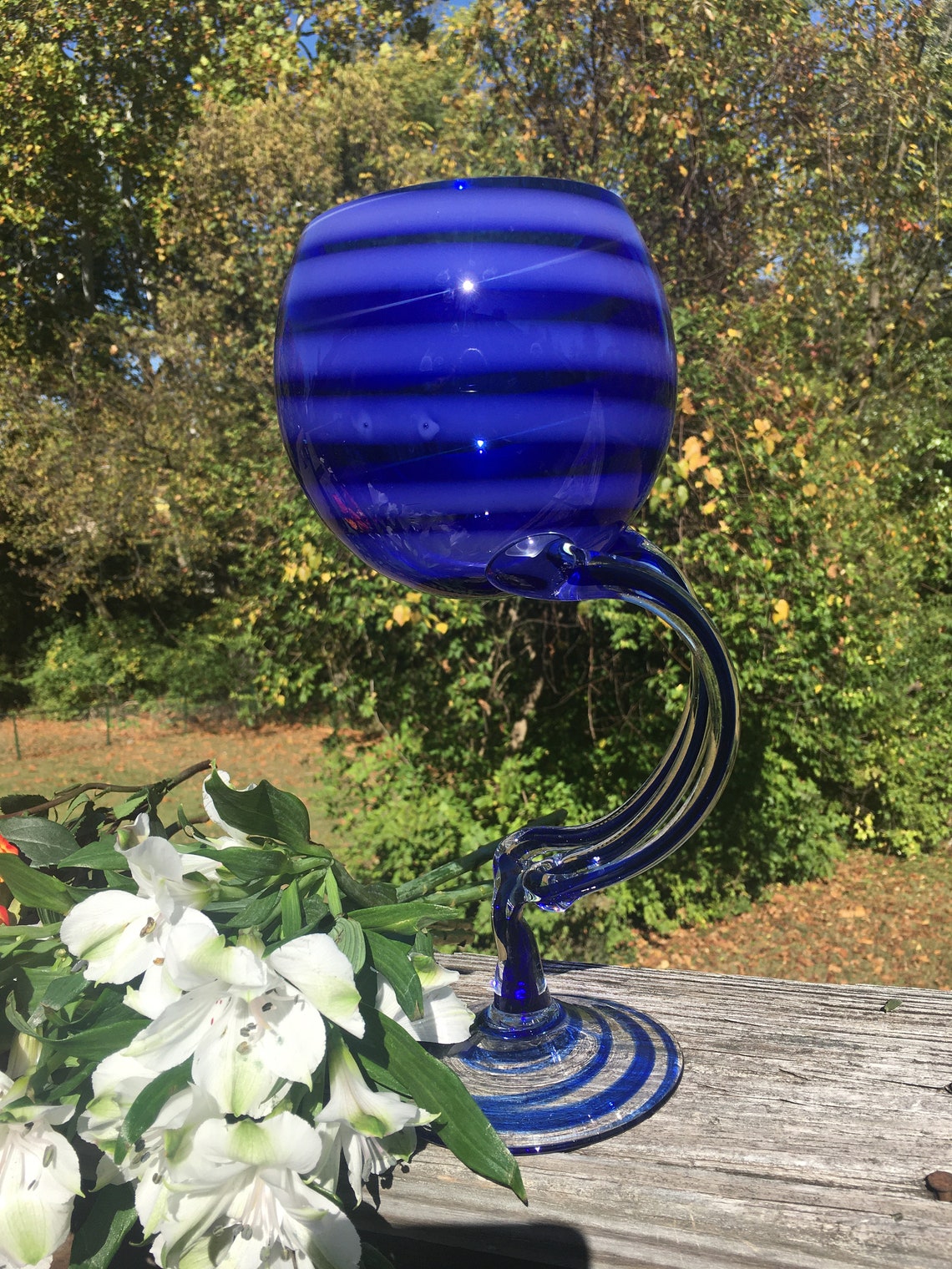 Jozefina Krosno art glass vase unique vintage vase Polish Etsy