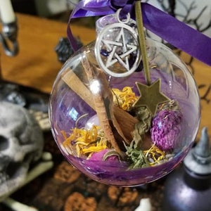 SPELL BALL / ABUNDANCE in All Things!! / Luck / Love / Money / Intention / Witchy Ball / Witchcraft / Wicca /