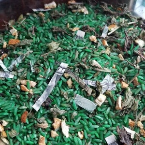 MONEY PROSPERITY RICE / Portable Manifestation / Hoodoo / Santeria / Witchcraft / Pagan / Conjour / Spells